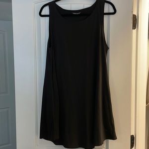 Shein Black tank swing dress